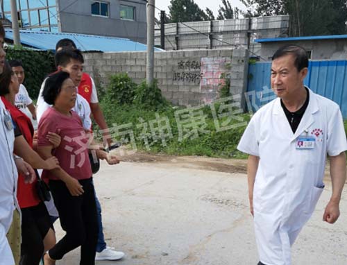 济南神康医院携手社会爱心组织开展慈善救助 临沂杜女士得救治